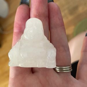 Small quartz buddah